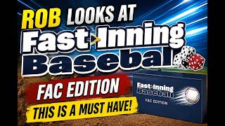 Rob looks at fast inning baseball! An absolute must have!