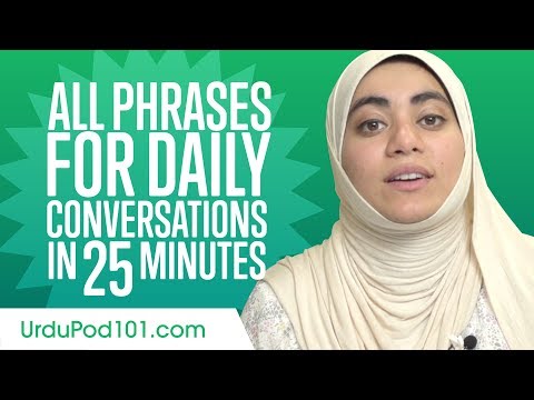 All Phrases You Need for Daily Conversations in Urdu