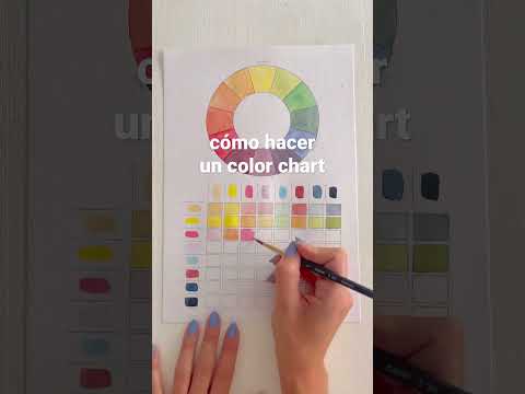 How many colors did I get? 🤔 #watercolor #watercolortutorial #colortheory