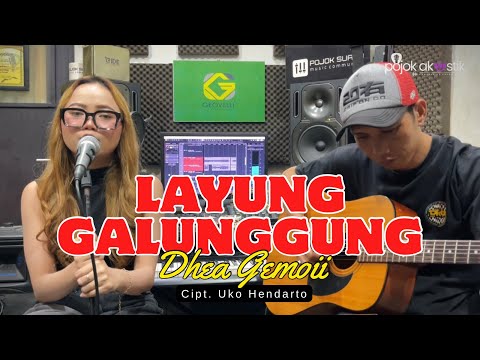 LAYUNG GALUNGGUNG - DARSO (LIVE COVER DHEA GEMOII) POJOK SUARA VERSI AKUSTIK