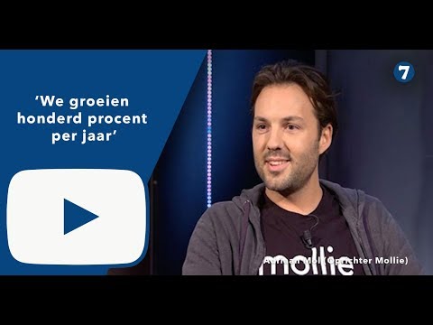 Adriaan Mol — Adriaan Mol (Oprichter Mollie): 'We groeien honderd procent 