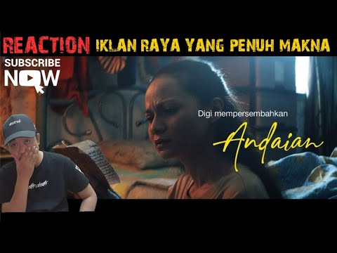 IKLAN RAYA 2021 PENUH DENGAN MAKNA | ANDAIAN [ REACTION ] #RAYA #DIGI