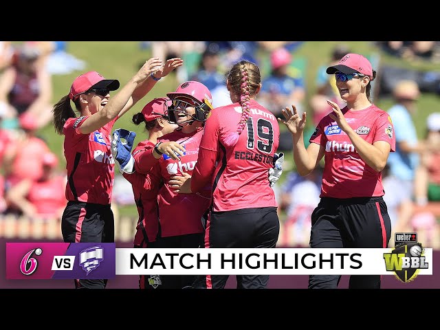 Sixers’ guns secure record-breaking win | WBBL|08