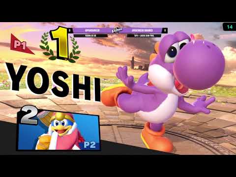 Fusion.exe 66 - Guerrero18 (King Dedede) vs BLM Pharaoh (Yoshi) - Top 8 - Losers Semi-Final
