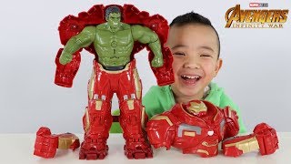 Download lagu HULK OUT Hulkbuster Avengers Infinity War Toys Unboxing Fun With Ckn mp3