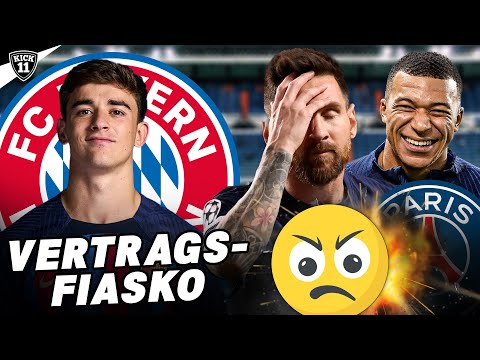 BAYERN-Chance auf GAVI-Schnäppchen! VERSAUT Mbappé den Messi-Deal? | TransferNews
