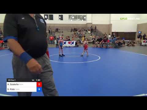 2018 Women's National /Intermediate Girls 45 RR Rnd 1 - Anna Scotello (Team) Vs. Sydney Pate (Team