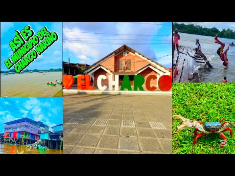 municipio del charco Nariño, donde se junta el río y el mar 