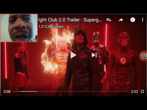 #BlueCyclone Reaction: CW Superhero Fight Club 2.0 Trailer
