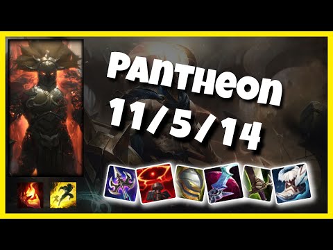Pantheon vs Bard EU Challenger SUPPORT (11/5/14) - v10.25