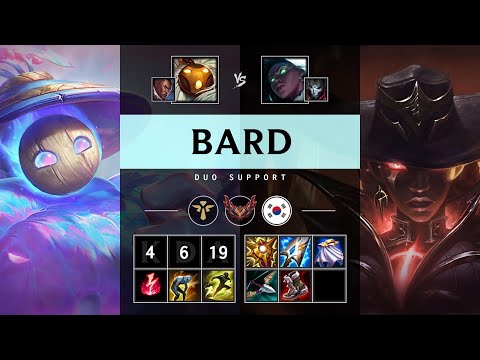 Bard Support vs Senna - KR Grandmaster Patch 25.10