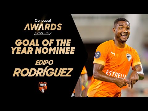 2024/25 Concacaf Awards | Edipo Rodriguez | Goal of the Year Nominee