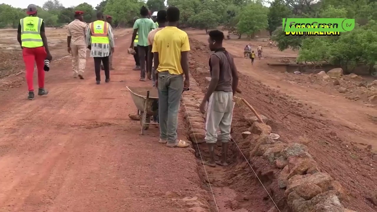 Burkina Faso : L'ONBAH intensifie le suivi des chantiers de barrages en aménagement