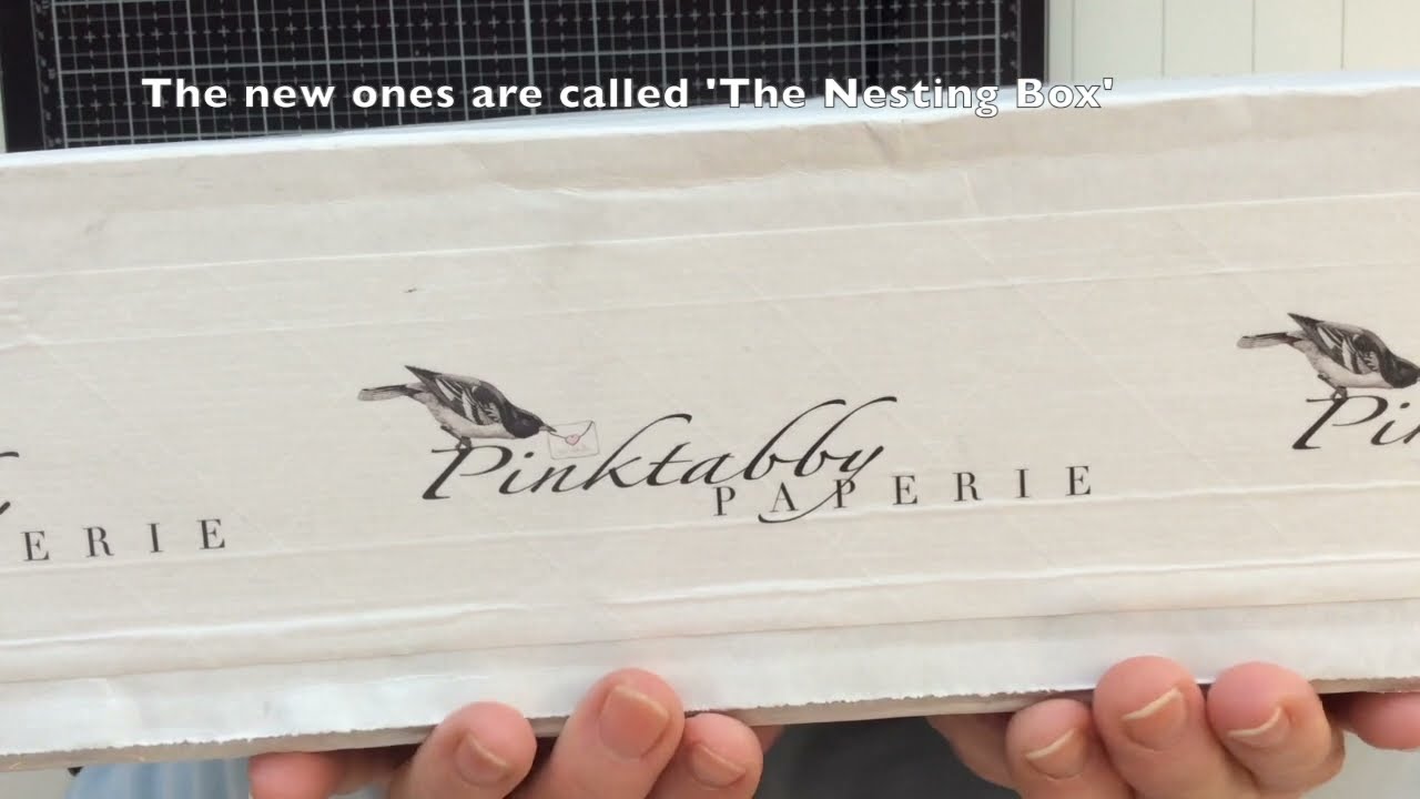 The new Nesting Box by Pinktabby Paperie - Pt.1