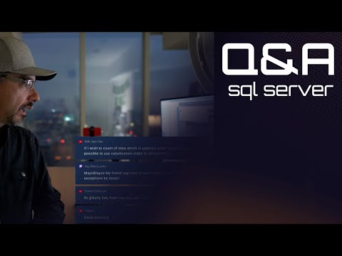Office Hours: Ask Me Anything About Microsoft SQL Server.