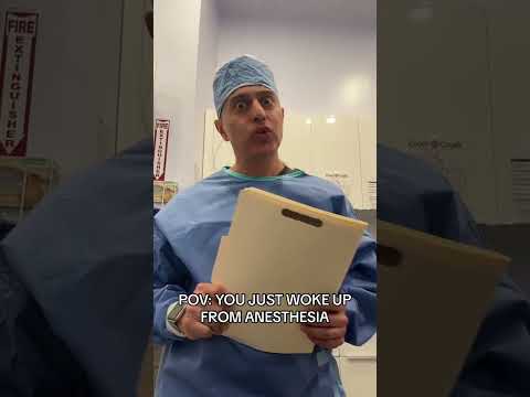 POV: You Woke Up From Anesthesia