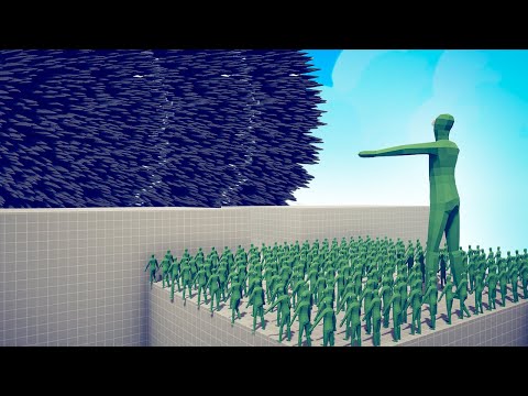 CAN 100x ZOMBIE + GIANT CROSS THE BRIDGE? - TABS | Totally Accurate Battle Simulator 2023