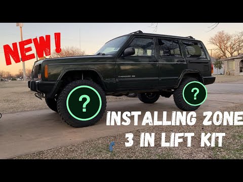 Jeep Cherokee Rescue: XJ Gets Elevated with Zone Offroad 3 in lift