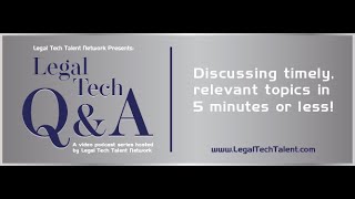 Legal Tech Q&A #7: Project Management Advice