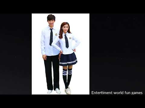 boys and girls school uniform