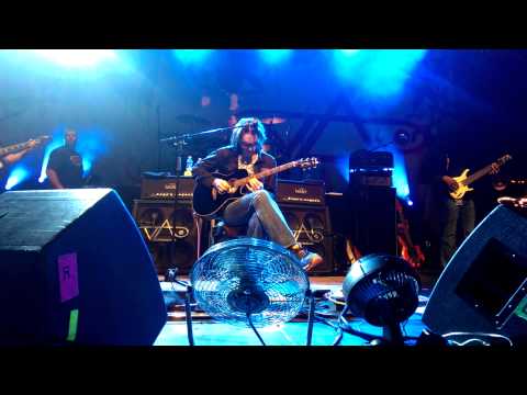 Steve Vai EVO Experience(Austria / Linz) - acoustic sound check 1
