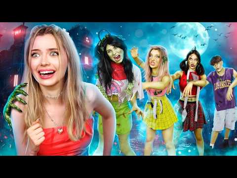 Zombie-Apokalypse im echten Leben! 24 Stunden in einer verlassenen Villa überleben