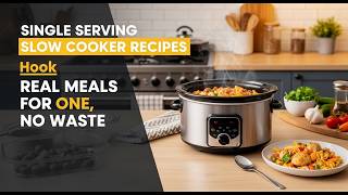 Top 5 Single Serving Slow Cooker Recipes – Real Meals for One, No Waste