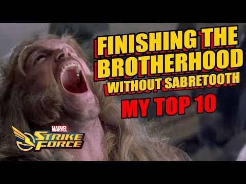 Top 10 Sabretooth Replacements for the Brotherhood Team- Marvel Strike Force