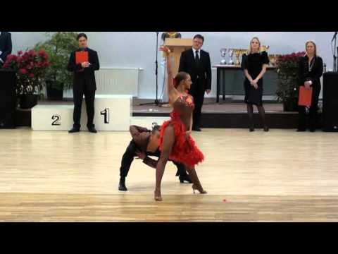 Turība adult Kristaps Kalva - Lesia Bogachova solo samba