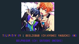 Cover art for Telepathy (Beel and Belphie"s song obey me)