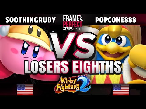 FPS6 Online - SoothingRuby (Ninja/Cutter) vs. Popcone888 (King Dedede) - KF2 Losers Top 8