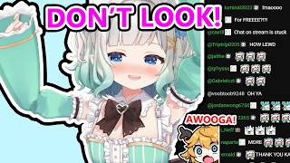 Mint gets embarrassed when she 