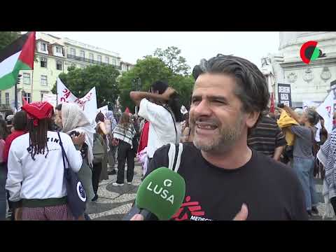 “We are all Palestine” was shouted in the streets of Lisbon, in solidarity with Gaza