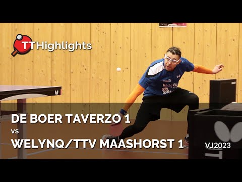 De Boer Taverzo 1 - WELYNQ/TTV Maashorst 1 | 2023-02-26 | Eredivisie voorjaar 2023