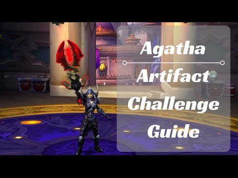 Unholy DK Agatha Artifact Challenge Guide - 7.2 WoW Legion