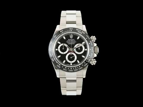 Rolex - Daytona 116500LN 40mm 904L SS/SS Blk/Stk UFO SH-TW4130 Free Sprung