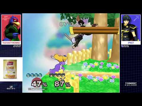 Beginner Beatdown 62 - Testostyronne (Falco, Peach) Vs. Ipket (Marth) SSBM