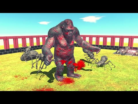 How Long Will Goro The Giant Hold Out Vs Giant Invertebrates ARBS |Animal Revolt Battle Simulator