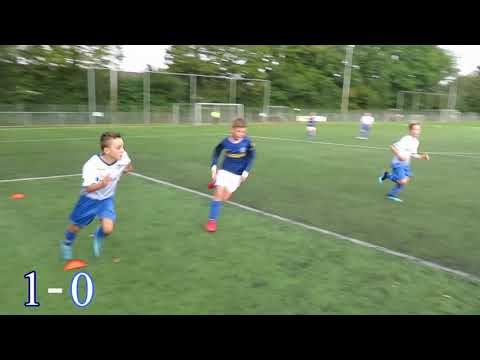 The Gunners JO12-1 - Boeimeer JO12-1  2-0. Volledige samenvatting.