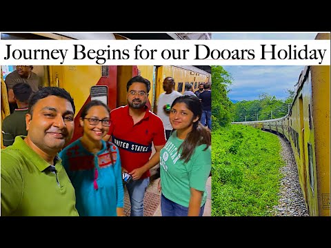 Dooars Trip-এর যাত্রা শুরু - Kolkata to Gorumara Nest in Gorumara Forest with @LivingWithRahul