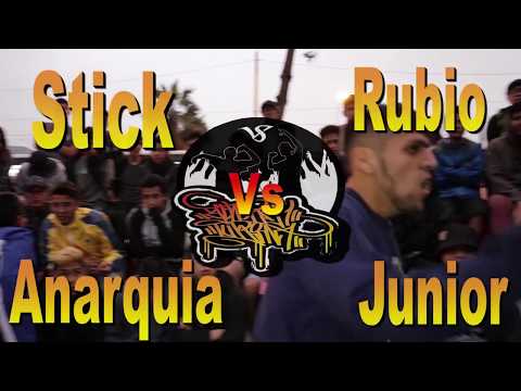 Stick vs Anarquia vs Junior vs Rubio - Colectivo Caja de Agua - Jurados Teorema, Drose, Lancer
