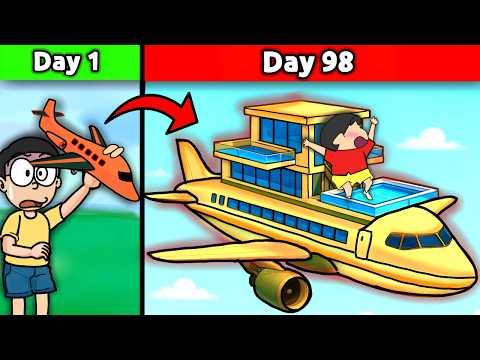 Shinchan Build Most Expensive Airplane! 😱