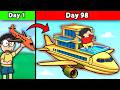 Shinchan Build Most Expensive Airplane