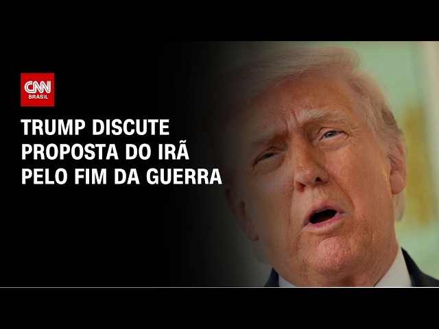 Após impasse, Trump discute proposta do Irã pelo fim da guerra | HORA H