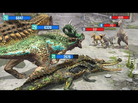 Jurassic World Alive - Taking On The Entire Campaign |...