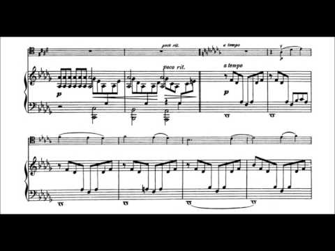 Aleksandr Glazunov - Elegy for cello and piano Op. 17 (audio + sheet music)