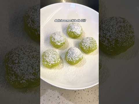 Delicious mochi balls?? from @patrickzeinali #shorts