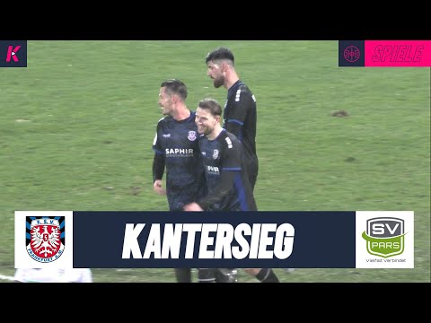 Hattrick in vier Minuten! Peters schießt FSV ins Viertelfinale | FSV Frankfurt – Pars Neu-Isenburg