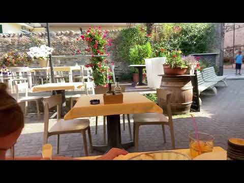 Tag 9 unserer Europareise mit dem Wohnmobil. Mittagessen gemeinsam mit uns in Lazise