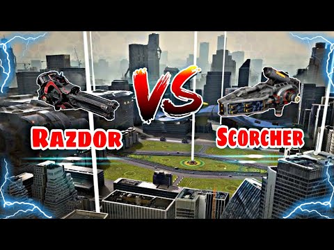 Razdor VS Scorcher Comparison in |War Robots|